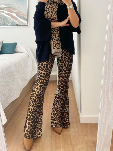 Παντελόνι animal print