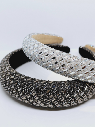 Στέκα μαλλιών με strass