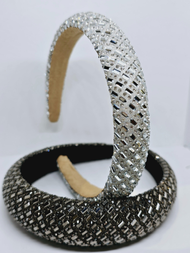 Στέκα μαλλιών με strass