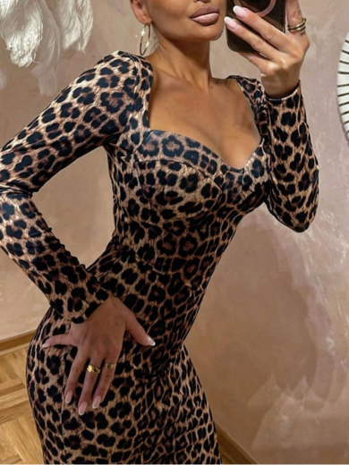 Φόρεμα animal print
