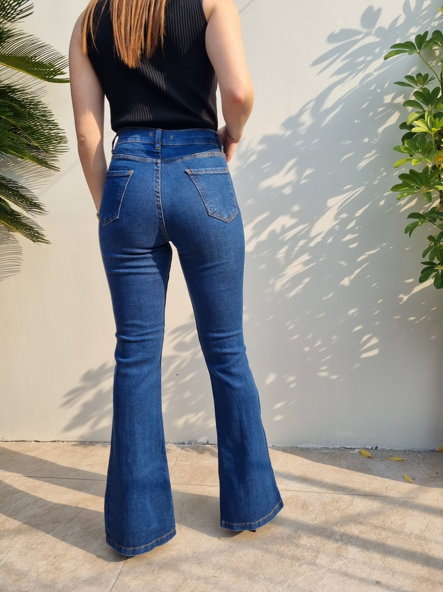 High waist jeans