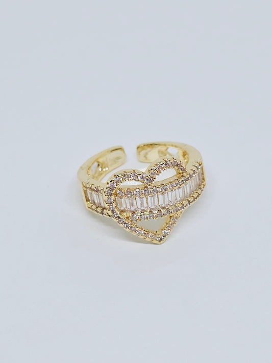 Ring with strass