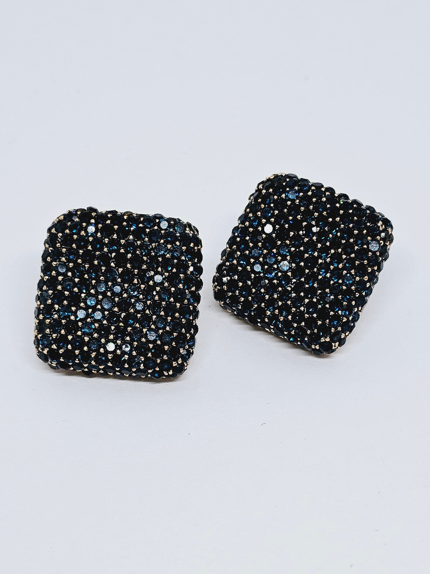 Earrings with strass