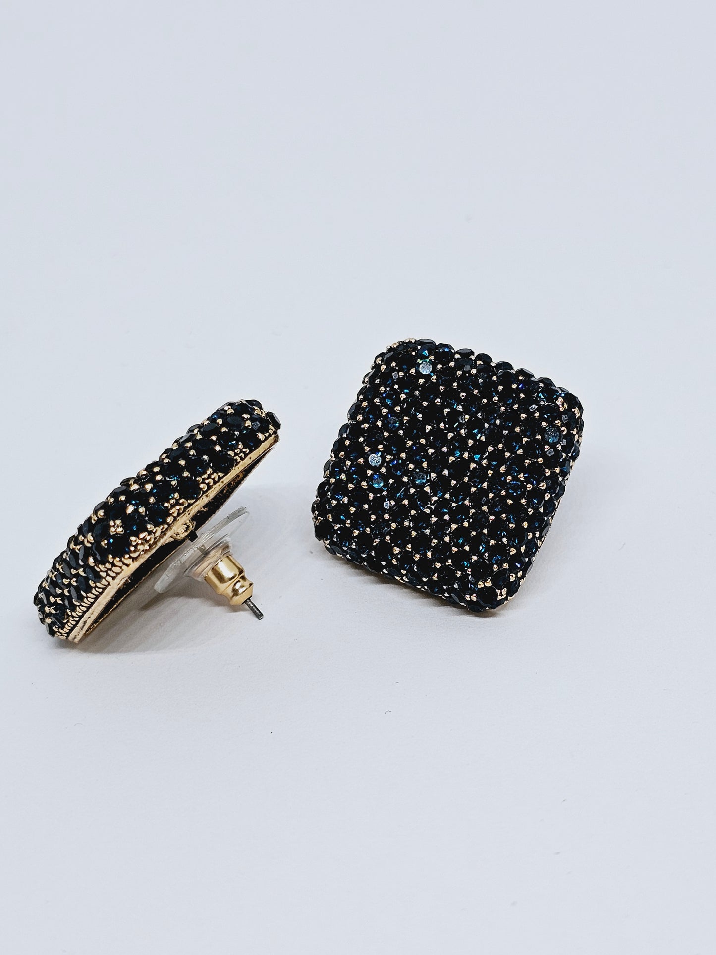 Earrings with strass