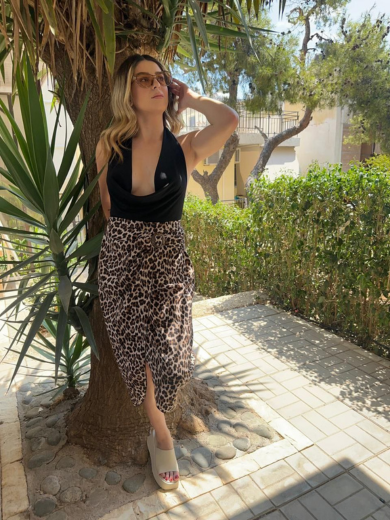 Φούστα animal print