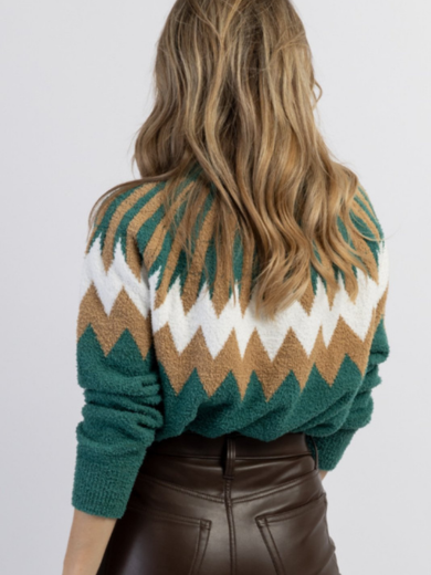 Patterned pullover