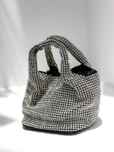 Bag with strass stones