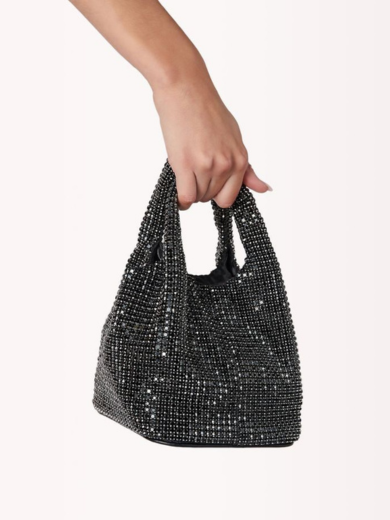Bag with strass stones