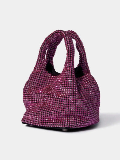 Bag with strass stones