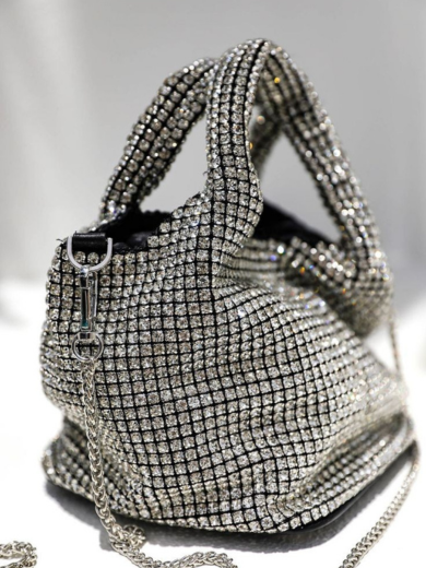 Bag with strass stones