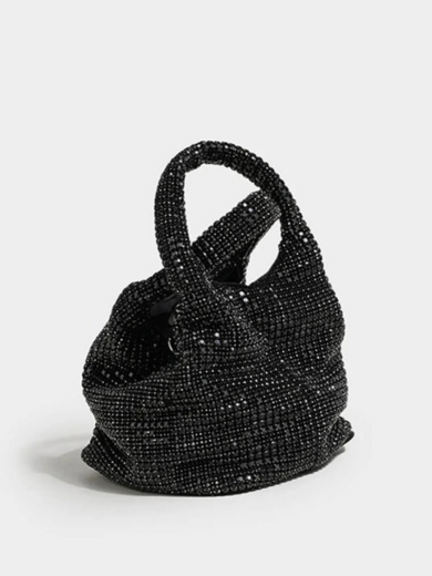 Bag with strass stones