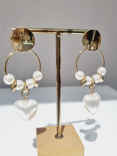 Pearl earrings