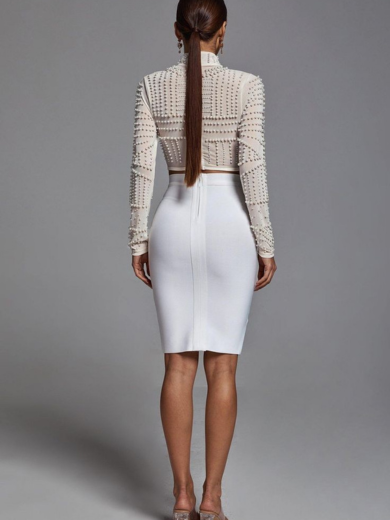 Bandage pencil skirt